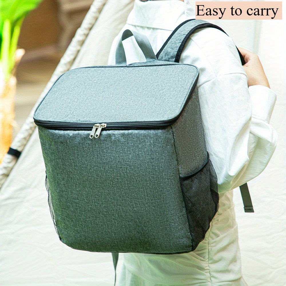 Insulated Backpack Lunch Bag Leak Proof & Ice Retaining Tech Large Capacity