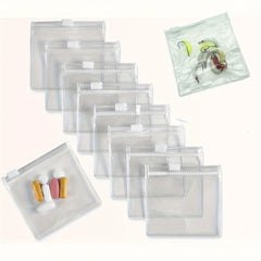 Reusable Medicine Storage Bag Set - Small Zipper Medicine Bag