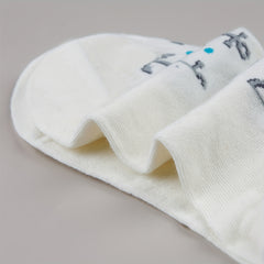 3 Pairs Anchor Pattern Business Long Tube Socks