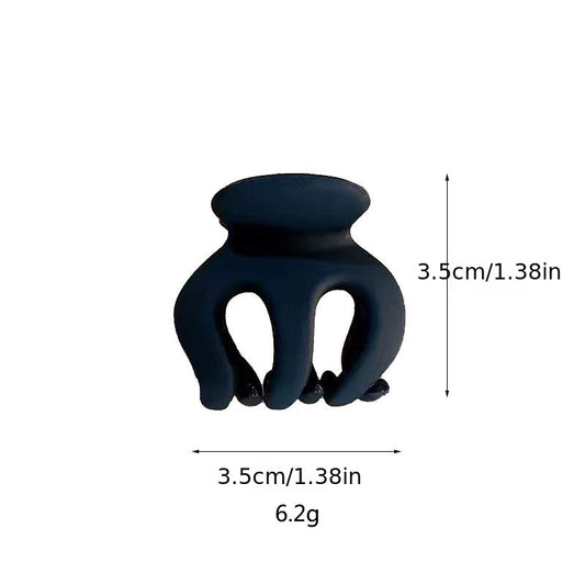 Matte Solid Hair Claw Clip Non Slip Strong Hold Grip Hair Jaw Clip
