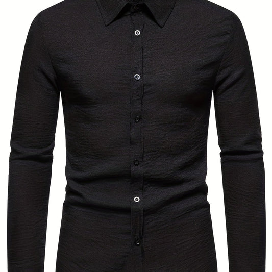 Men's Semi-Formal Long Sleeve Shirt