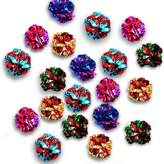 Colorful Parrot Crinkle Toys Rattle Paper Balls - Indoor Fitness Activity