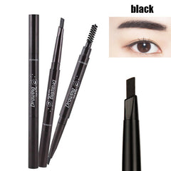 Waterproof Natural Makeup Eyebrow Pencil Double Heads Long-lasting