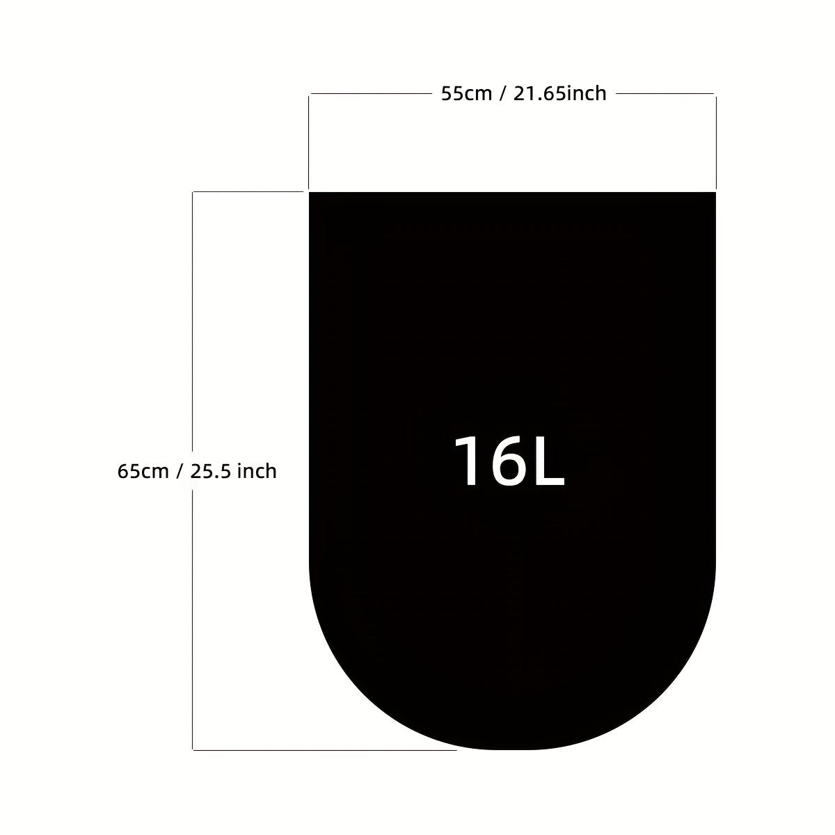 Portable Toilet For RV Camping Foldable Toilet With Garbage Bags