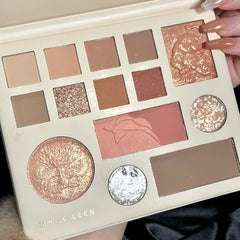 3-In-1 Eyeshadow Blush Highlighter Palette