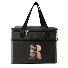 Insulated Canvas Lunch Bag Leakproof Reusable Thermal Tote