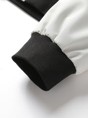 Men's Casual Snake Pattern Windbreaker Jacket Coat