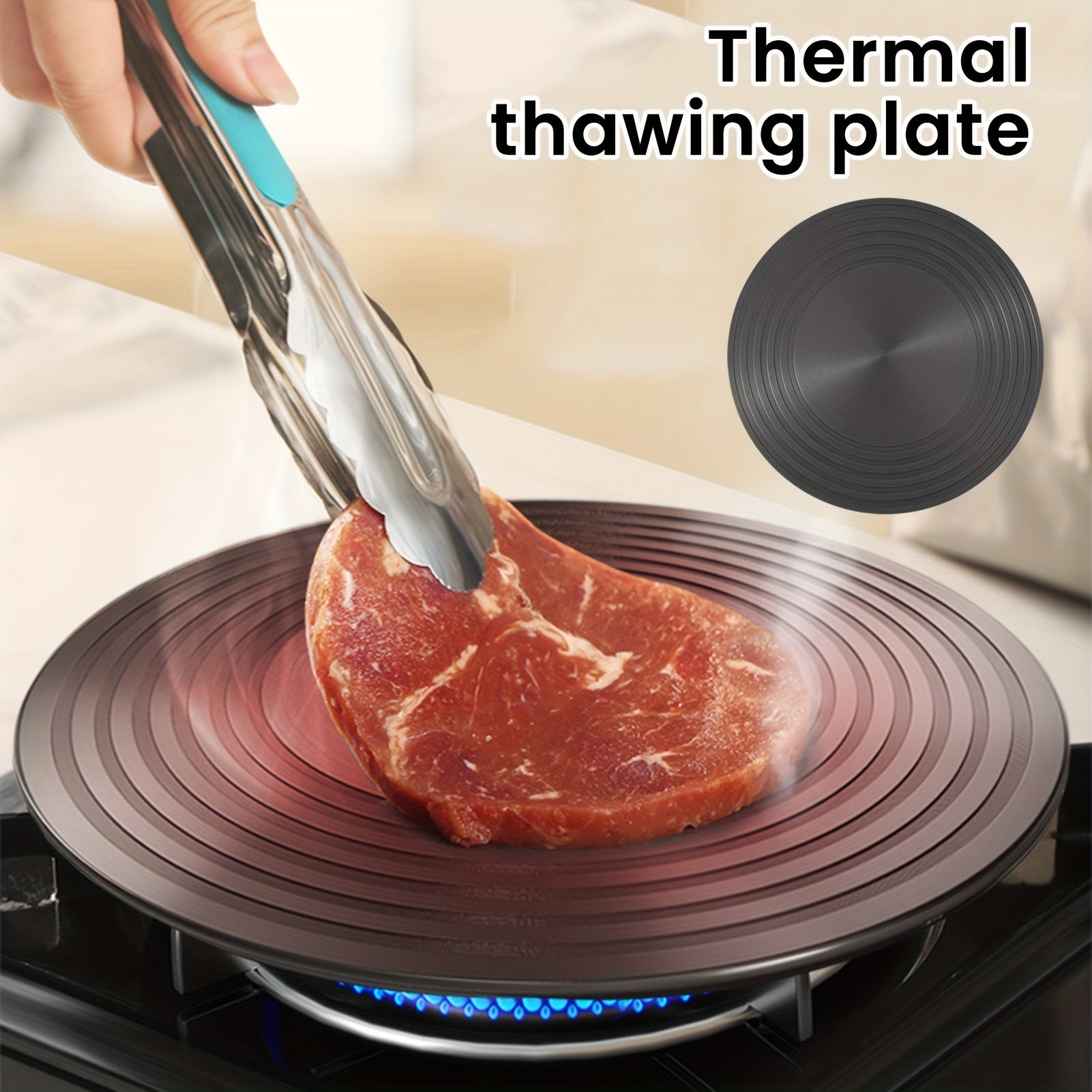 Gas Stovetop Heat Diffuser Plate for Home Kitchen, Durable & Energy Saving