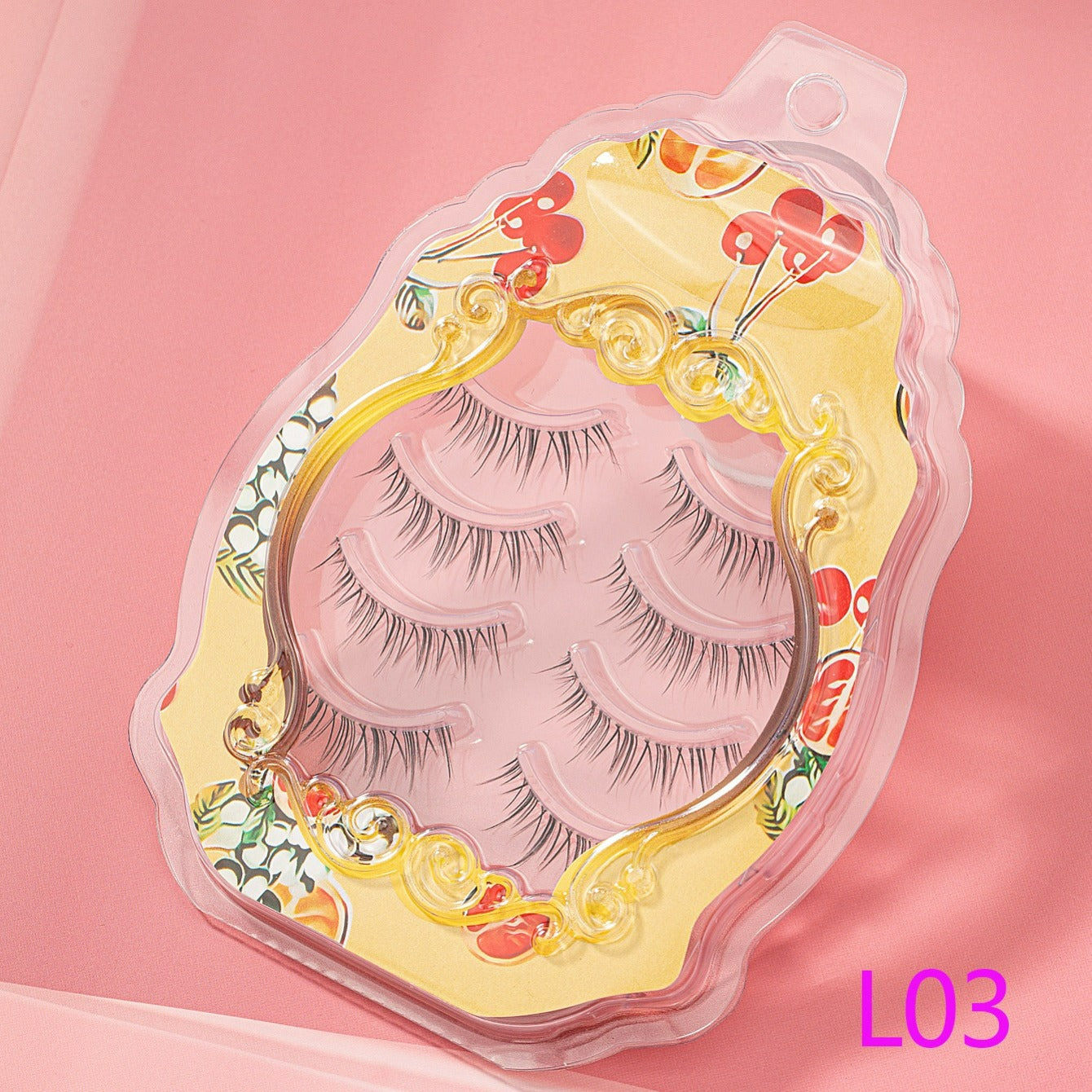 Natural Soft Anime Eyes False Lashes 4 Pairs