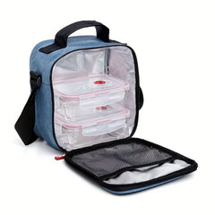 Insulated Lunch Bag with Shoulder Strap Leak Proof Large Capacity Picnic Cooler
