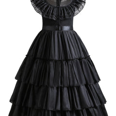 Girl's Layered Mesh Dress Cosplay Costume for Halloween