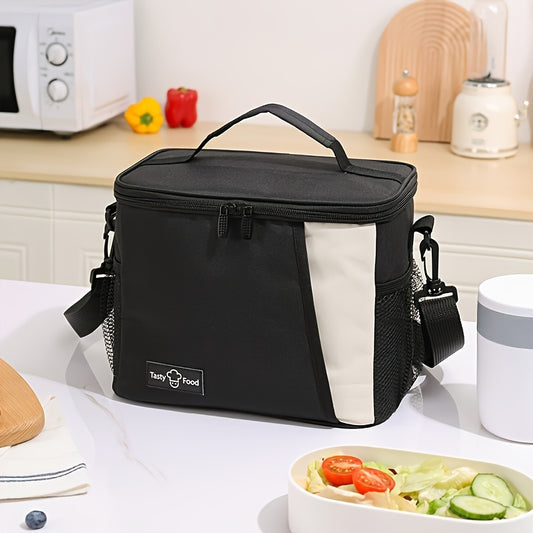 Waterproof Insulated Lunch Bag Large Capacity PEVA Lunch Box Holder