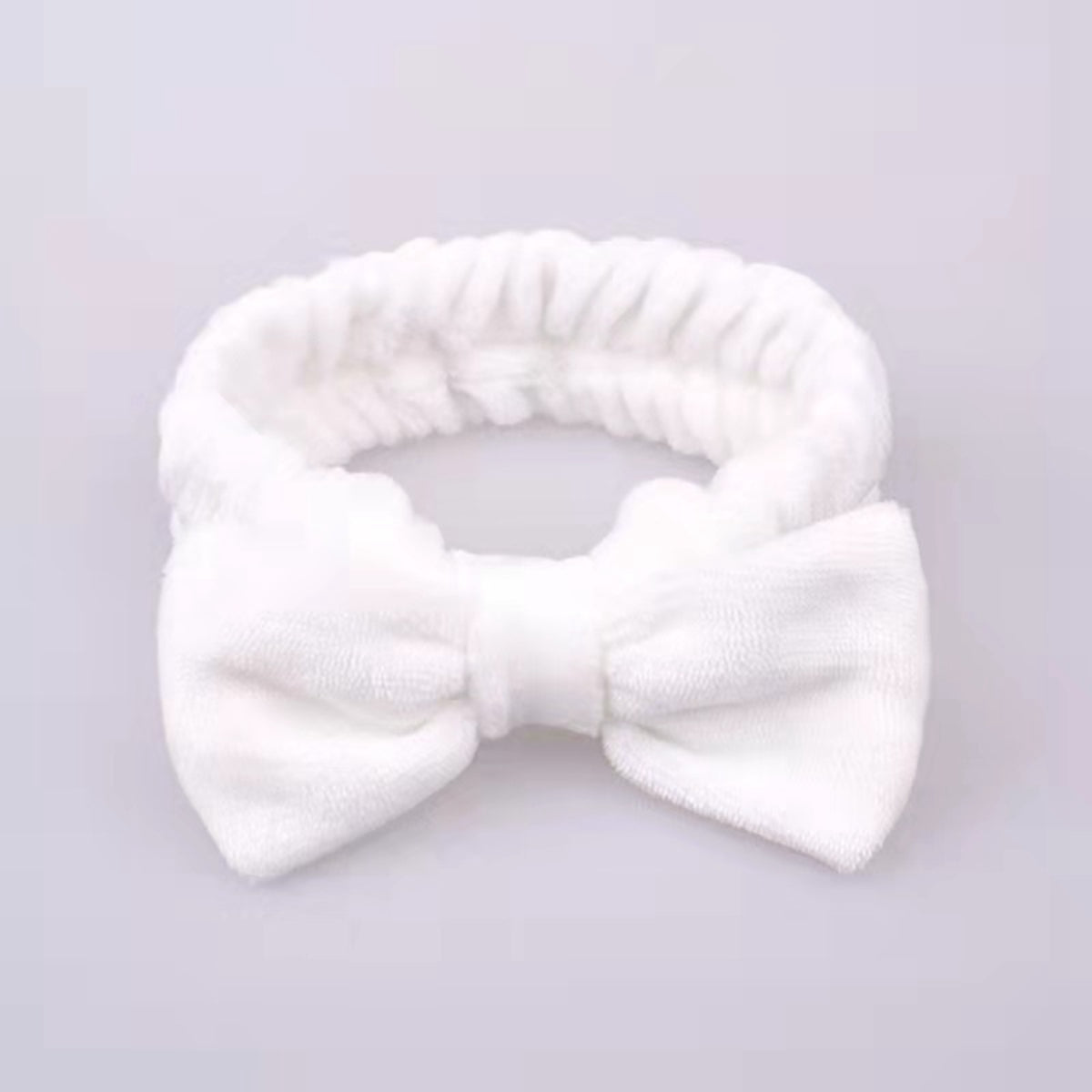 Bow Headband For Face Washing Spa Skincare
