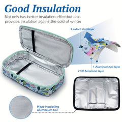 Large Portable Insulin Cooler Bag for Travel