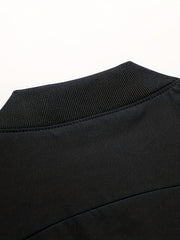 Men's Classic Windbreaker Jacket Stand Collar Coat