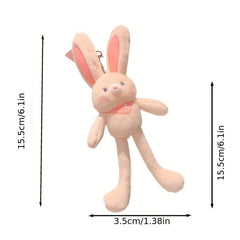Rabbit Plush Toy Bag Key Chain Car Pendant