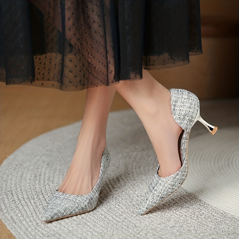 Women's Pointed Toe Stiletto Heels Dress Pumps
