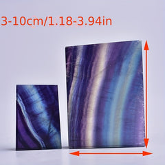 Colorful Fluorite Flake Mineral Ornaments for Home and Office Use