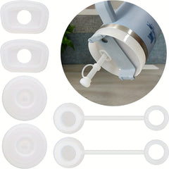 Spill Proof Silicone Stopper 6pcs Kitchen Tumbler Accessories