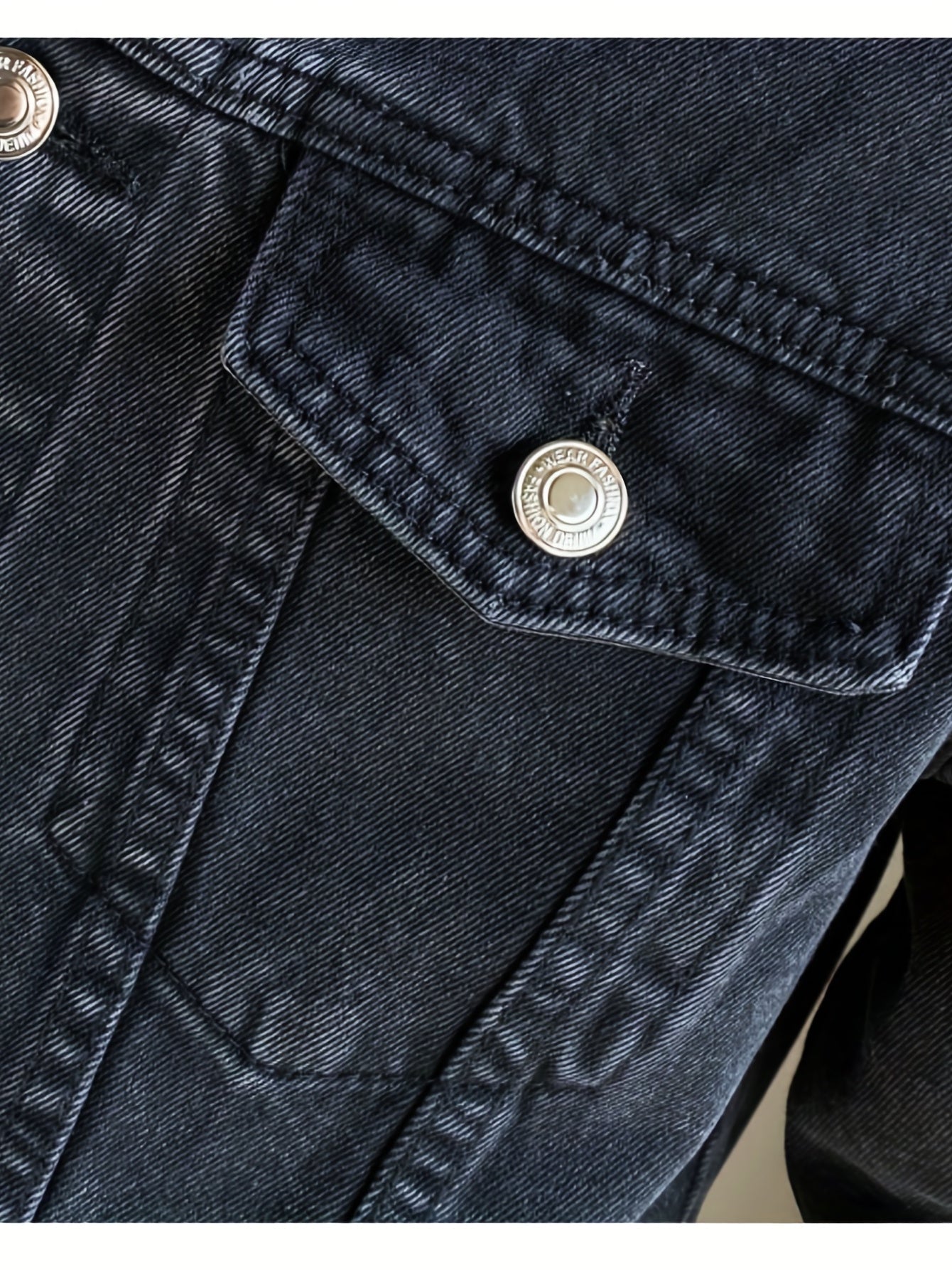 Men's Denim Jacket Casual Street Style Coat for Spring Fall