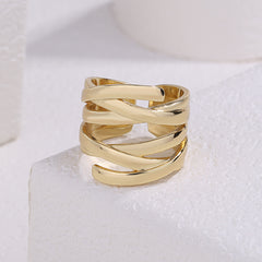 Highway Ring 14K Plated Adjustable Party Decor For Women Girls