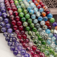 6mm Natural Stone Beads Jewelry Making DIY Bracelet Necklace