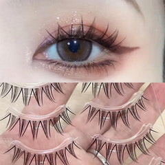 Anime Cosplay False Eyelashes 3D Wispy Japanese Style Manga Lashes