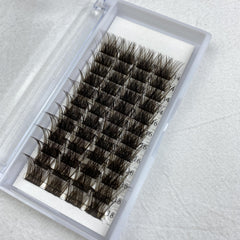 Brown 14 16 18 Lash Clusters DIY Eyelash Extensions D Curl