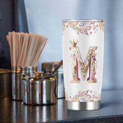 Baroque Style 20oz Stainless Steel Cold Coffee Travel Cup