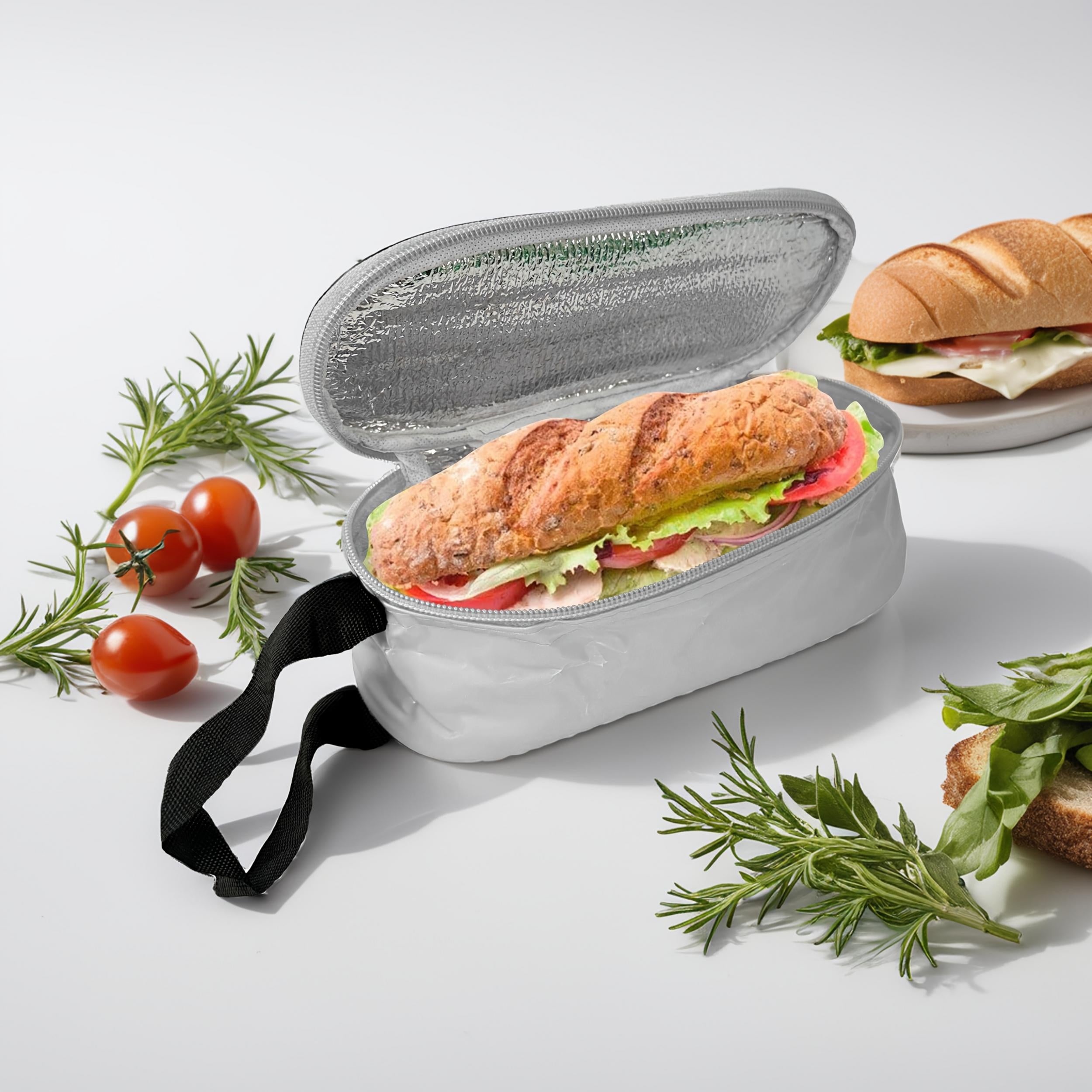 Insulated Ice Bag Waterproof Food Bag Portable Storage for Bread Milk Snacks