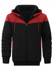 Men's Thick Fleece Lined Hooded Jacket