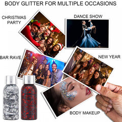 Long Lasting Mermaid Sparkle Glitter Liquid Eyeshadow Gel