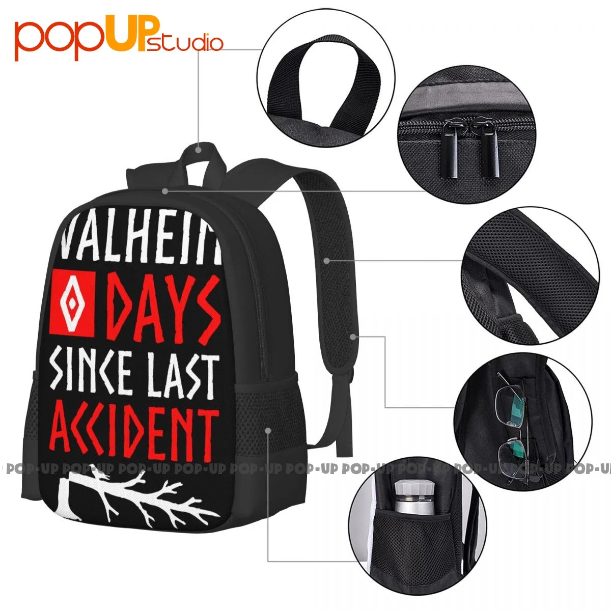 Large Capacity School Backpack Personalised Multi-function
