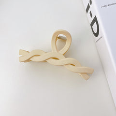 Brown Acetate Hair Claw Clip Strong Hold Grip for Thick Hair
