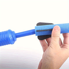 Hand Powered Rocket Launcher Toy Outdoor Fun Prank Gag Gift Durable