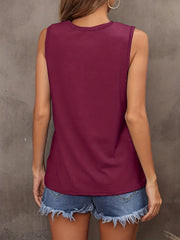 Summer Graphic Print Tank Top Women's Clothing
