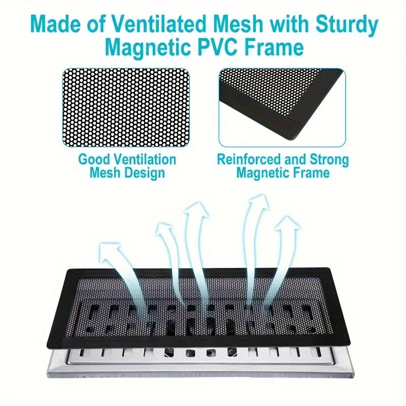 1pc Magnetic Dustproof Net Computer Case Cooling Fan Dustproof Net