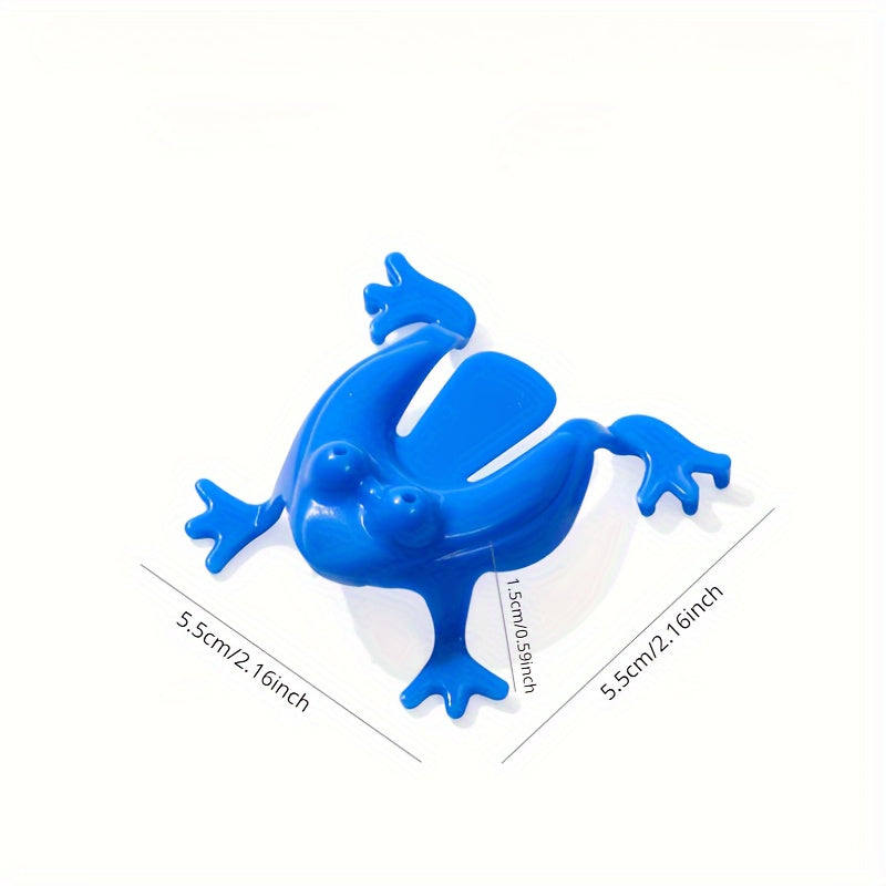 Mini Transparent Frog Jumping Toy 24pcs for Birthday Party and Teaching