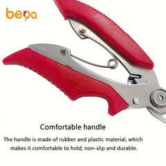 Red Stainless Steel Fishing Pliers Line Cutter