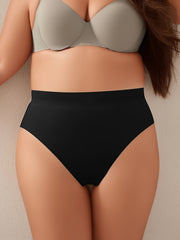Women's Plus Seamless High Waisted Panty