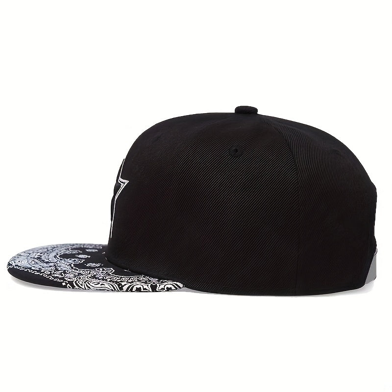 Five pointed Star Baseball Cap Hip Hop Outdoor Sun Hat