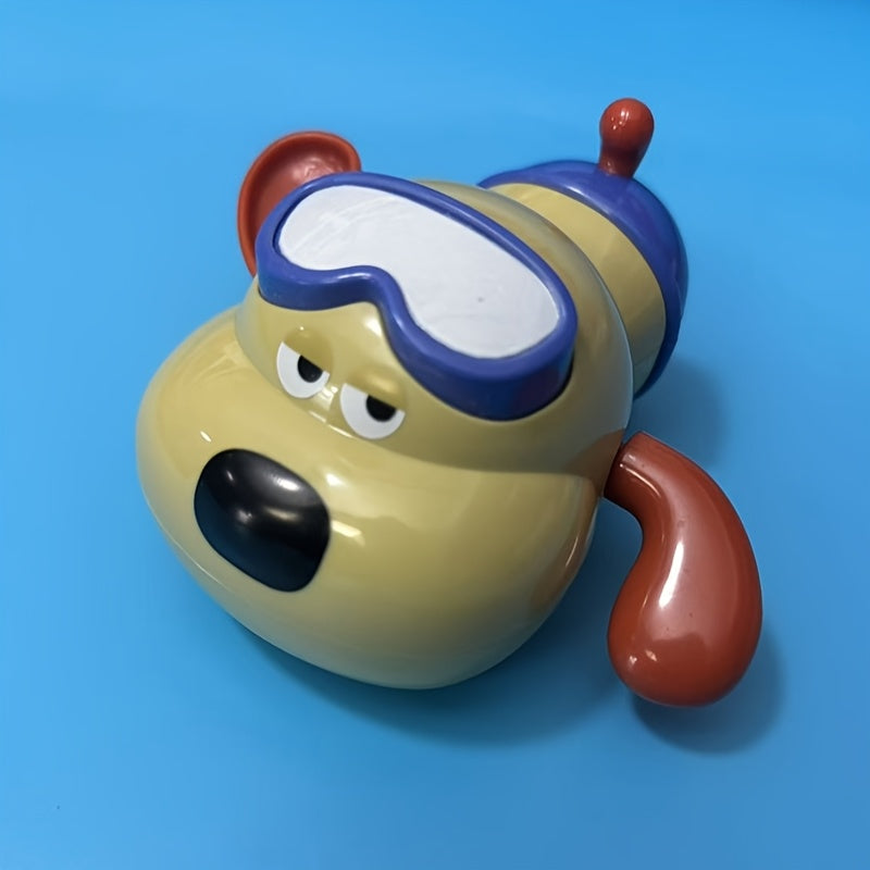 Cartoon Dog Shaped Spring Toy - Water Play Fun