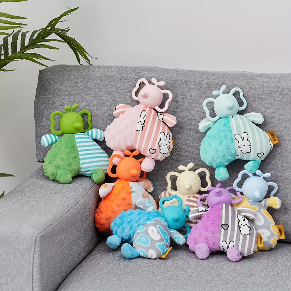 Newborn Baby Animal Soothing Plush Doll Baby Stroller Toys