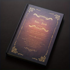 A5 Magic European Style Notepad Notebook 320 Pages Thick Artistic Paper