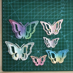 1pc Three Butterflies Metal Cutting Die For Card Making Scrapbook Diy Album Embo