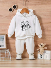 Baby Jesus & Coffee Sweatshirt Trousers Set