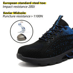 Men's Safety Work Sneaker Anti-skid Wear-resistant