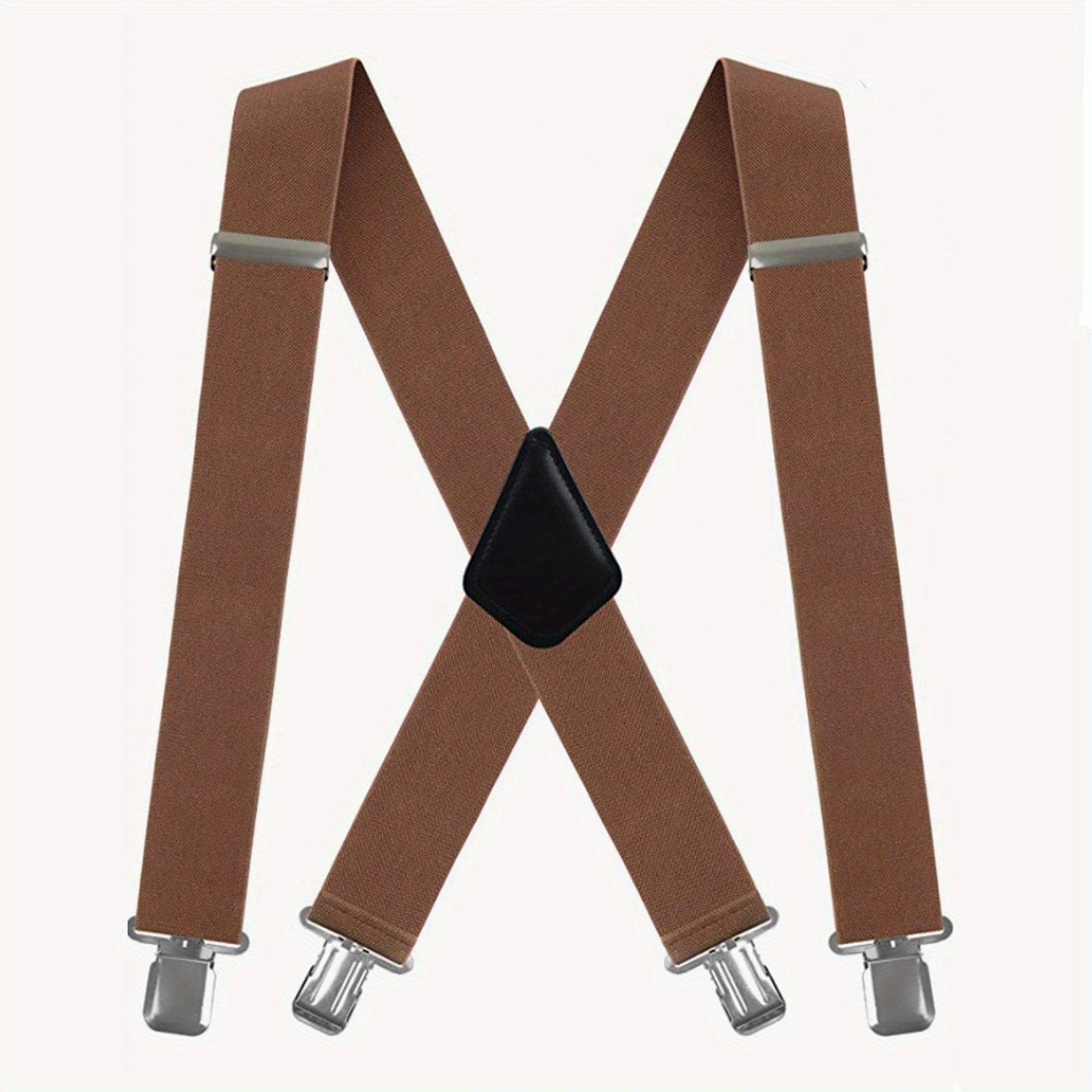 Men's Adjustable Elastic Suspenders with Comfortable Straps