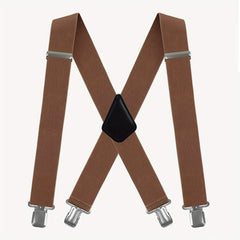 Men's Adjustable Elastic Suspenders with Comfortable Straps