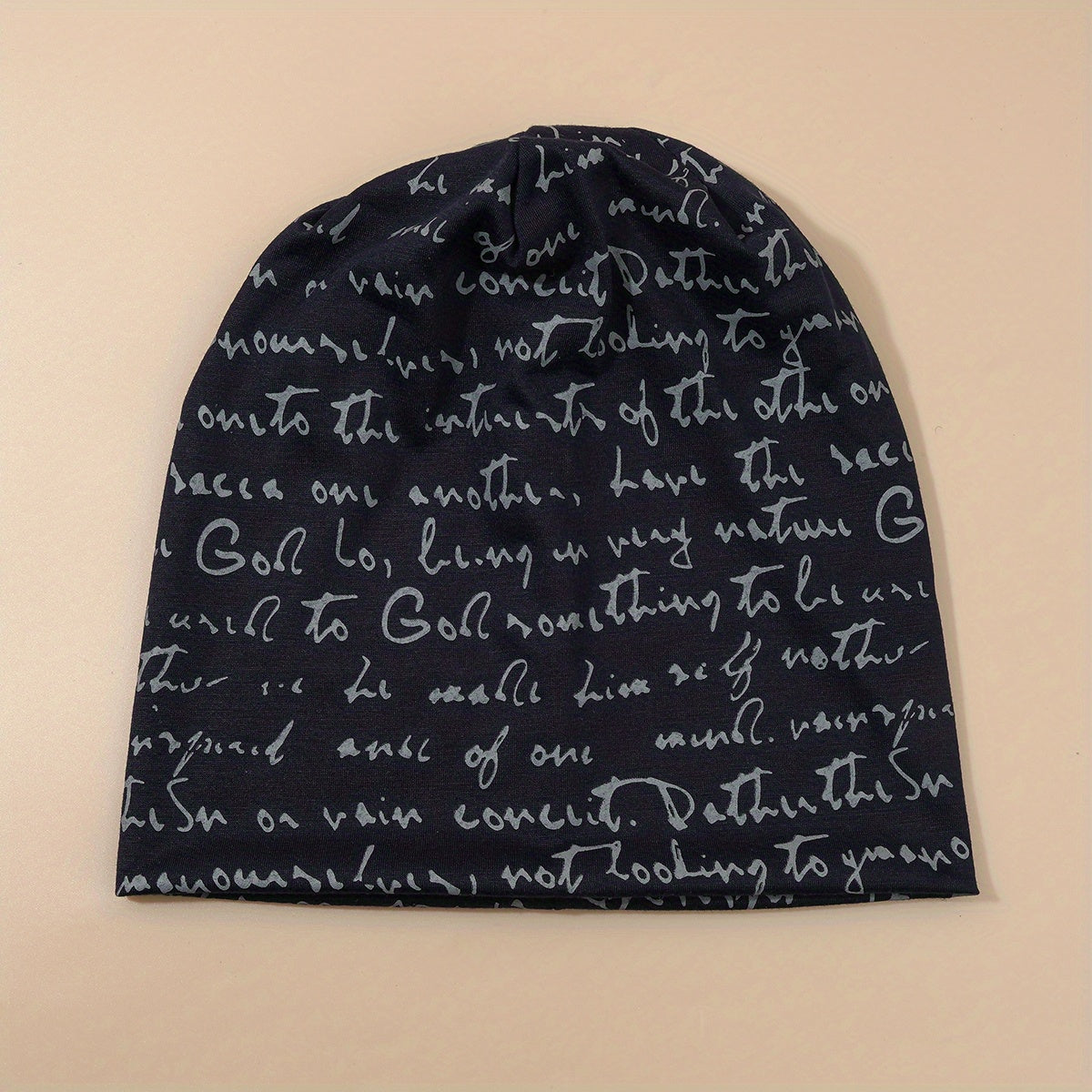 Vintage Solid Unisex Thin Turban Cap Elastic Breathable Beanies